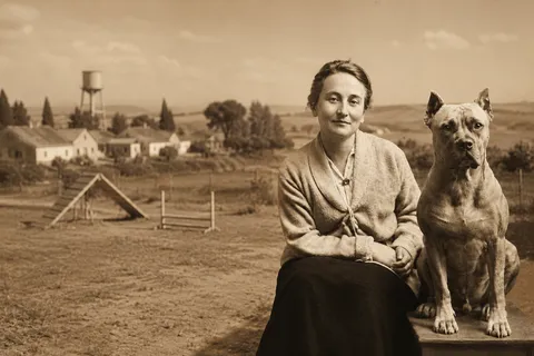 Женщина, которая научила собак ивриту: Рудольфина Менцель и рождение кинологии в Израиле