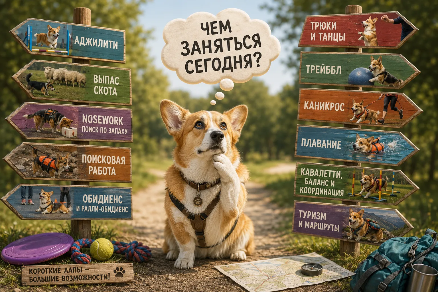Корги нужны не только прогулки: чем можно заниматься с собакой в Израиле?