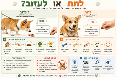 למה קורגי מרימים הכול מהרצפה ואיך מתמודדים עם זה
